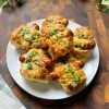 cheesy scallion sausage buns