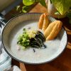 pork and century egg congee